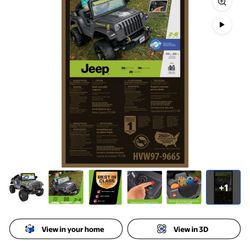 Jeep Wrangler Toy Car