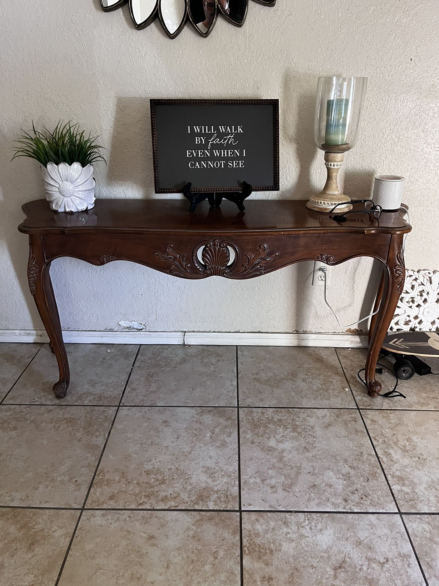 Wood Table/Shelf