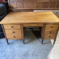 1920s Antique Desk With filing cabinet 