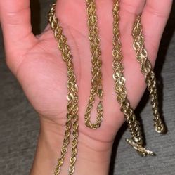 10k Gold Chains (SOLD SEPARATELY)
