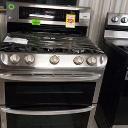 LG LDGST Double Oven Gas Range Stove YHY