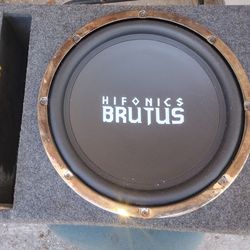 15 inch Hifonics Brutus subwoofer