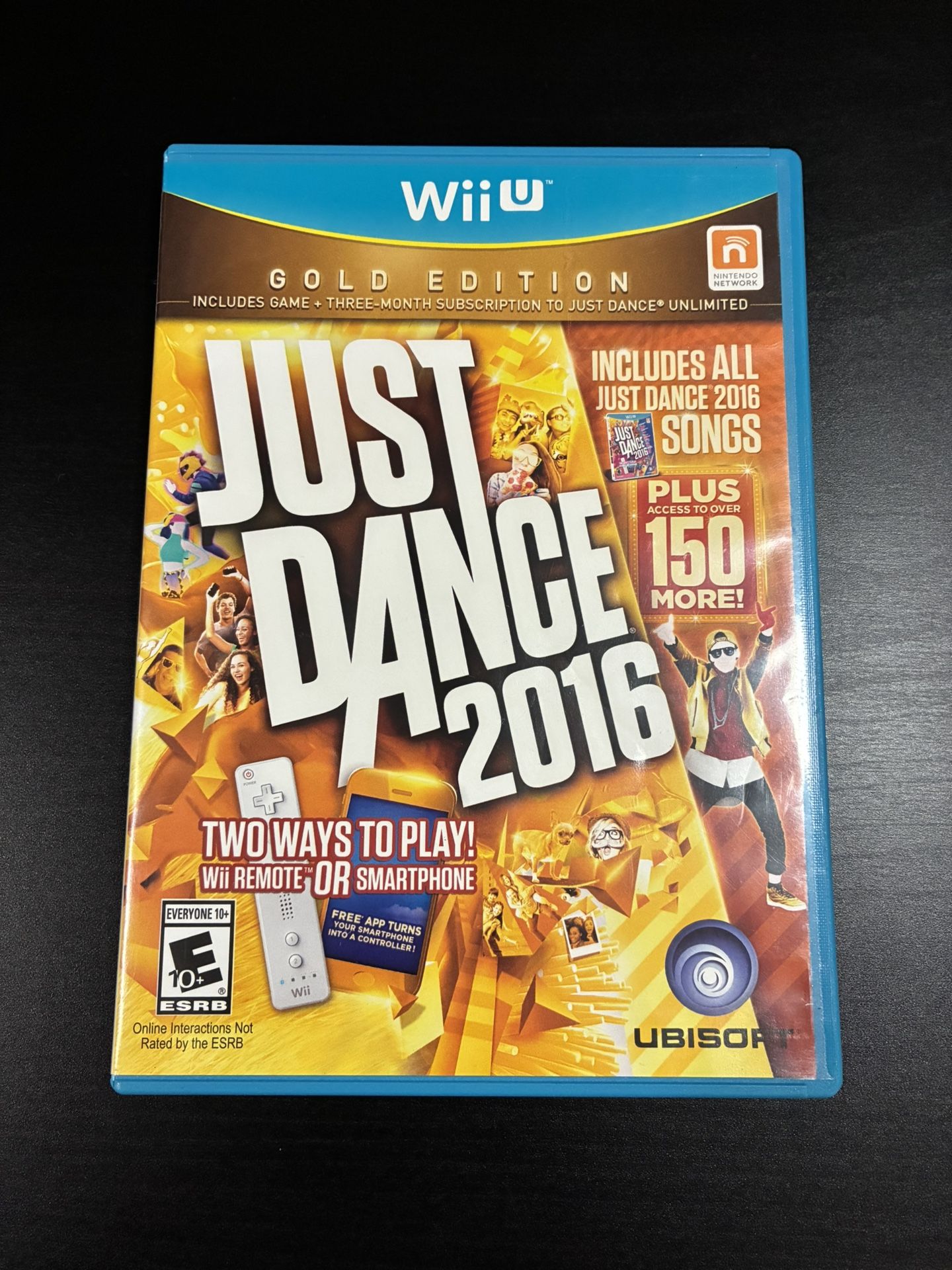 Case Only - Just Dance 2016 Gold Edition for Nintendo Wii U