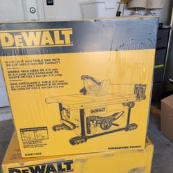 Dewalt Table Saw Brand New In The Box 