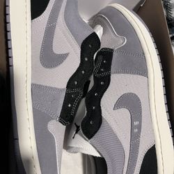 Jordan 1 Low SE Craft 9.5 NEW Never Worn. Mens. Tech Gray/Black Cement