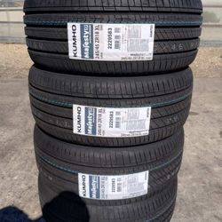 Tires New 245 45R18 Kumho $540 Set Of Four Install Mount And Balance 