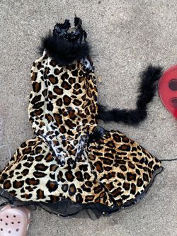 $20 2 piece kitty costume size 5-7 yrs old