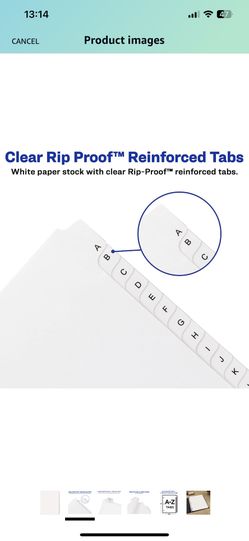 Tab Dividers