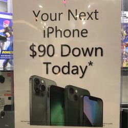 Cell Phones $90 Dollars Down 
