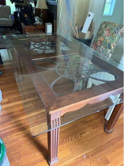 Dining Room Table and Six Chairs