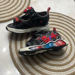 Spider Man Toddler Sandels 