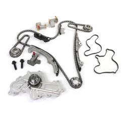 Engine Timing Chain Kit Water Pump Fit for Ford