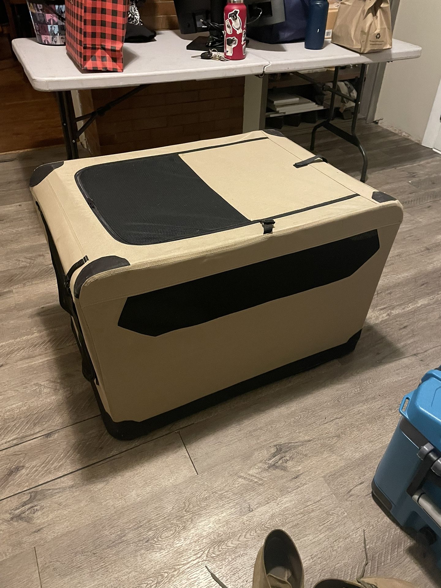 Cloth Travel Dog Crate - Very Nice 