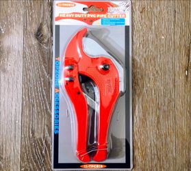 New Heavy Duty PVC Pipe Cutter
