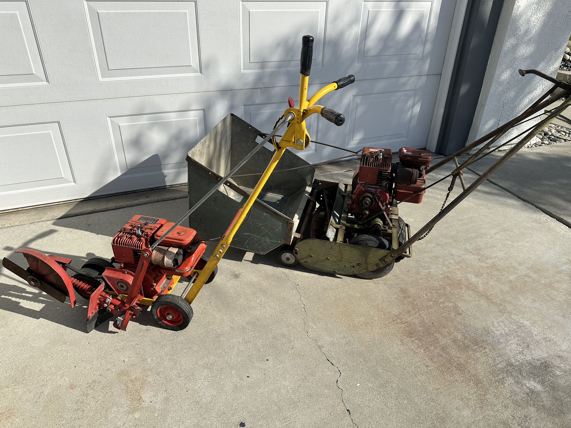 Trimmer Mower and Mclane Edger $375