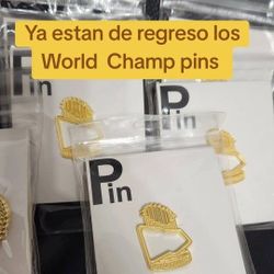World  Series Champion Hat Pins 
