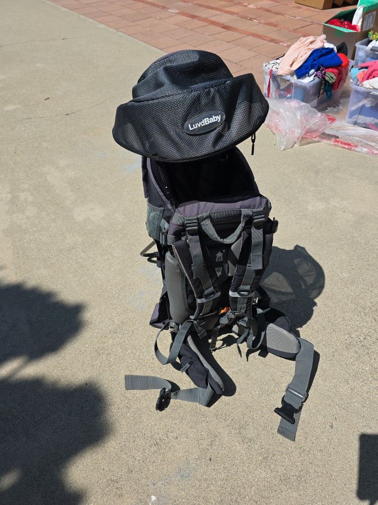 Luvdbaby Premium Baby/Toddler Hiking Backpack Carrier—Used (GREAT Condition)