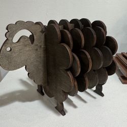 Authentic Ugla Handverk Sheep Coaster Set . Handmade in Iceland 🇮🇸