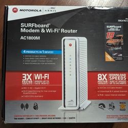 ARRIS SURFboard AC1750 DOCSIS 3.0 Cable Modem Router