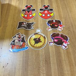 7 Pieces Disney Magnet Set New 