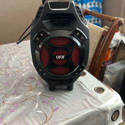 QFX PBX-61081 Rechargeable Portable Speaker | 8" Woofer | 400 Watts | Bluetooth, $75 