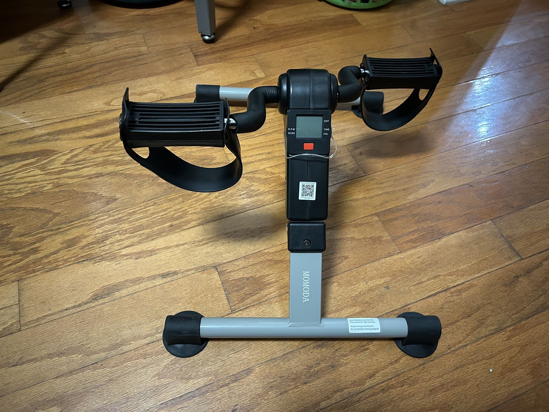 Folding Pedal Exerciser Fits Under Desk