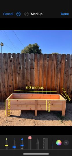 5 ft Cedar Planter