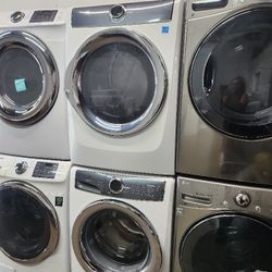 SET ELECTROLUX STEAM WASHER AND ELECTRIC DRYER 