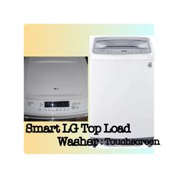 Smart LG Washer & Dryer 