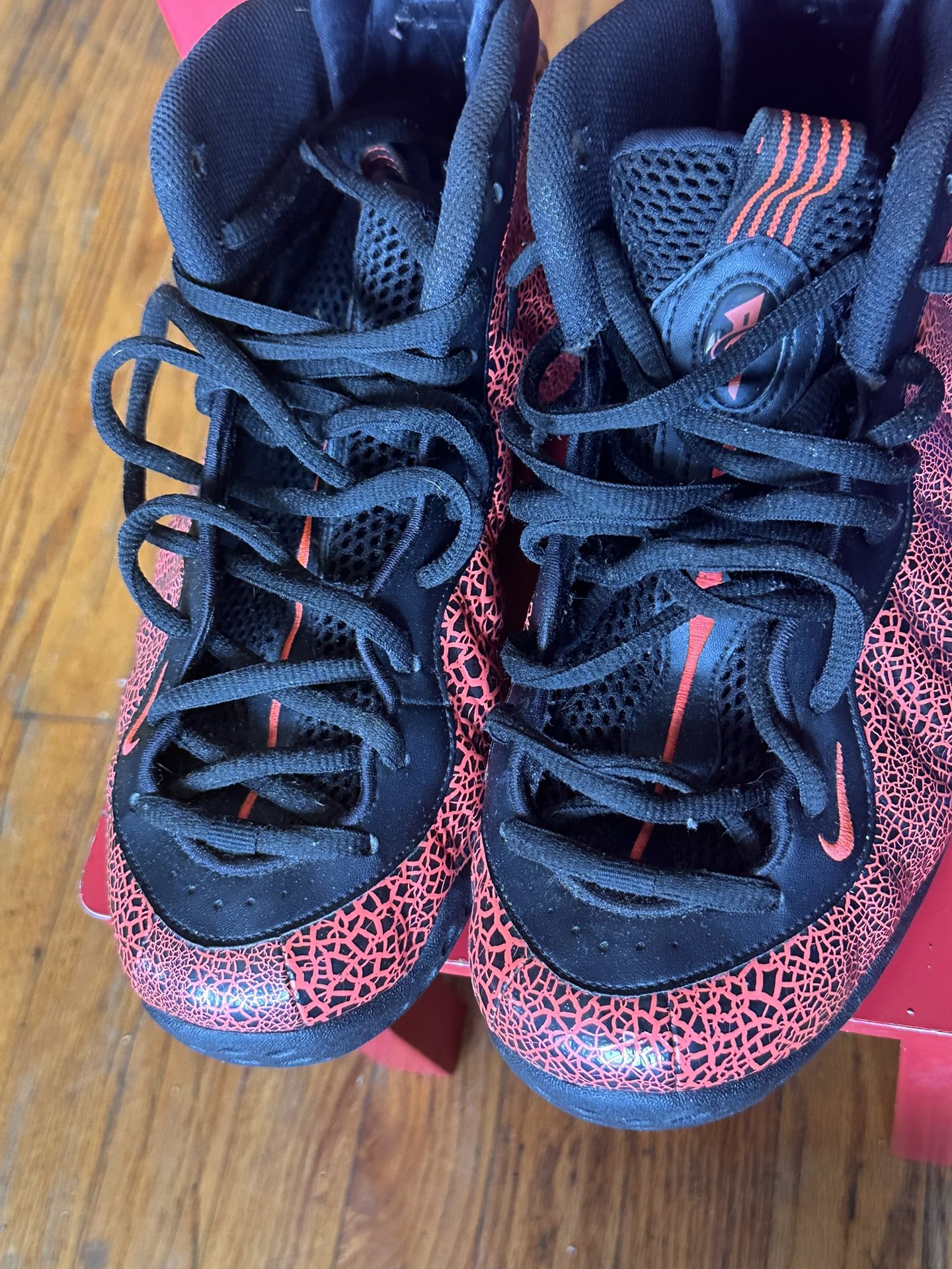Air Foamposite One Cracked Lava