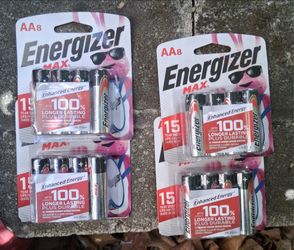 Energizer Max AA batteries
