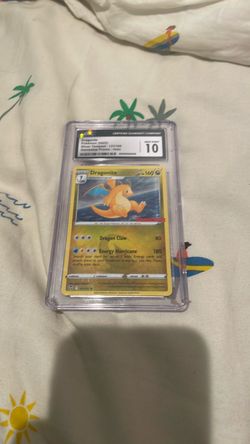 Dragonite CGC 10 Pokémon Card Silver Tempest Holo