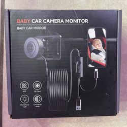 Baby Car Camera Monitor Easy Install 