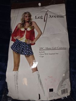 Wonder woman Halloween 2pc costume