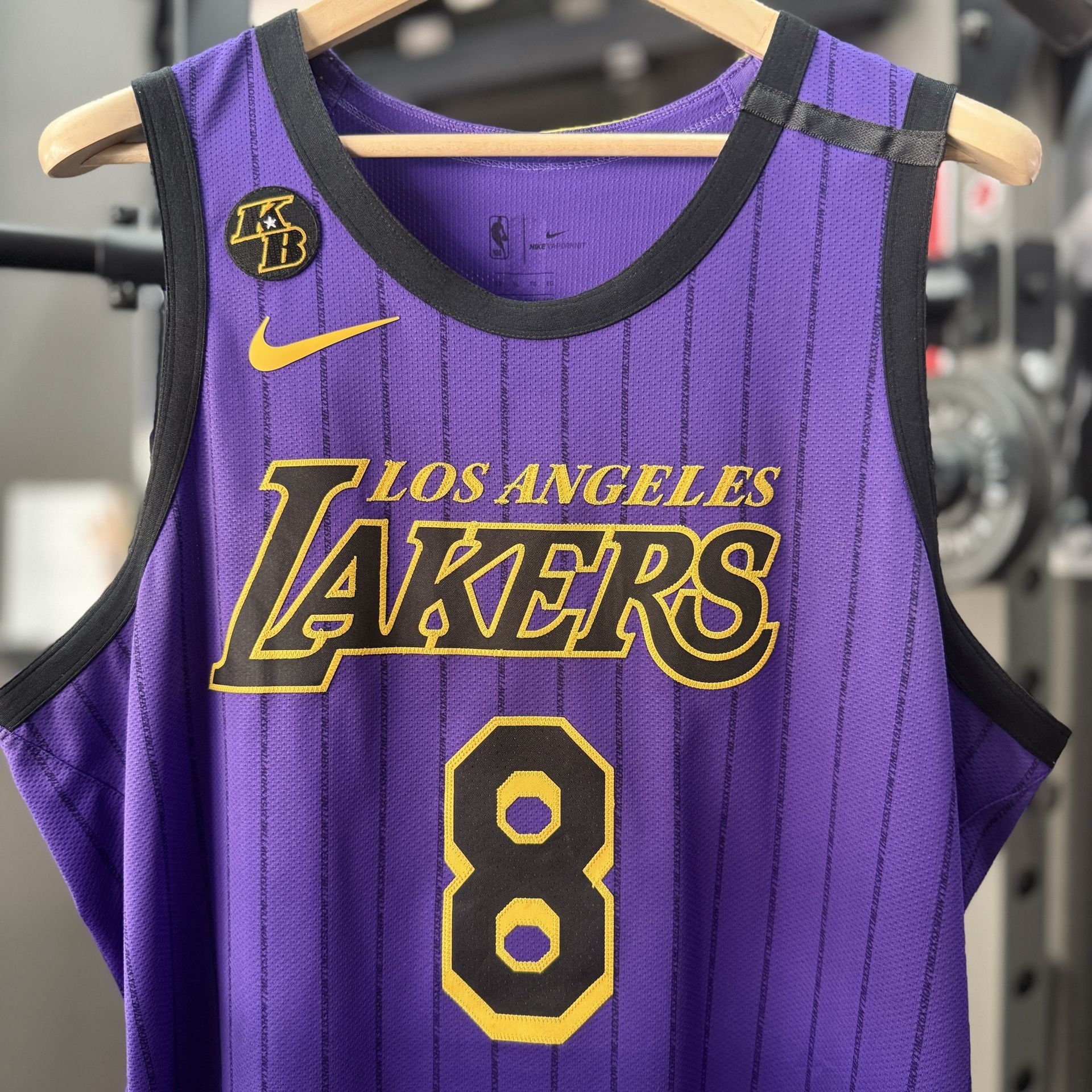 Kobe Bryant Authentic Lakers CITY EDITION Nike Swingman Jersey XL