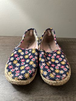 Carter's Kids Floral Espadrille Slip-On Shoes, Size 12M