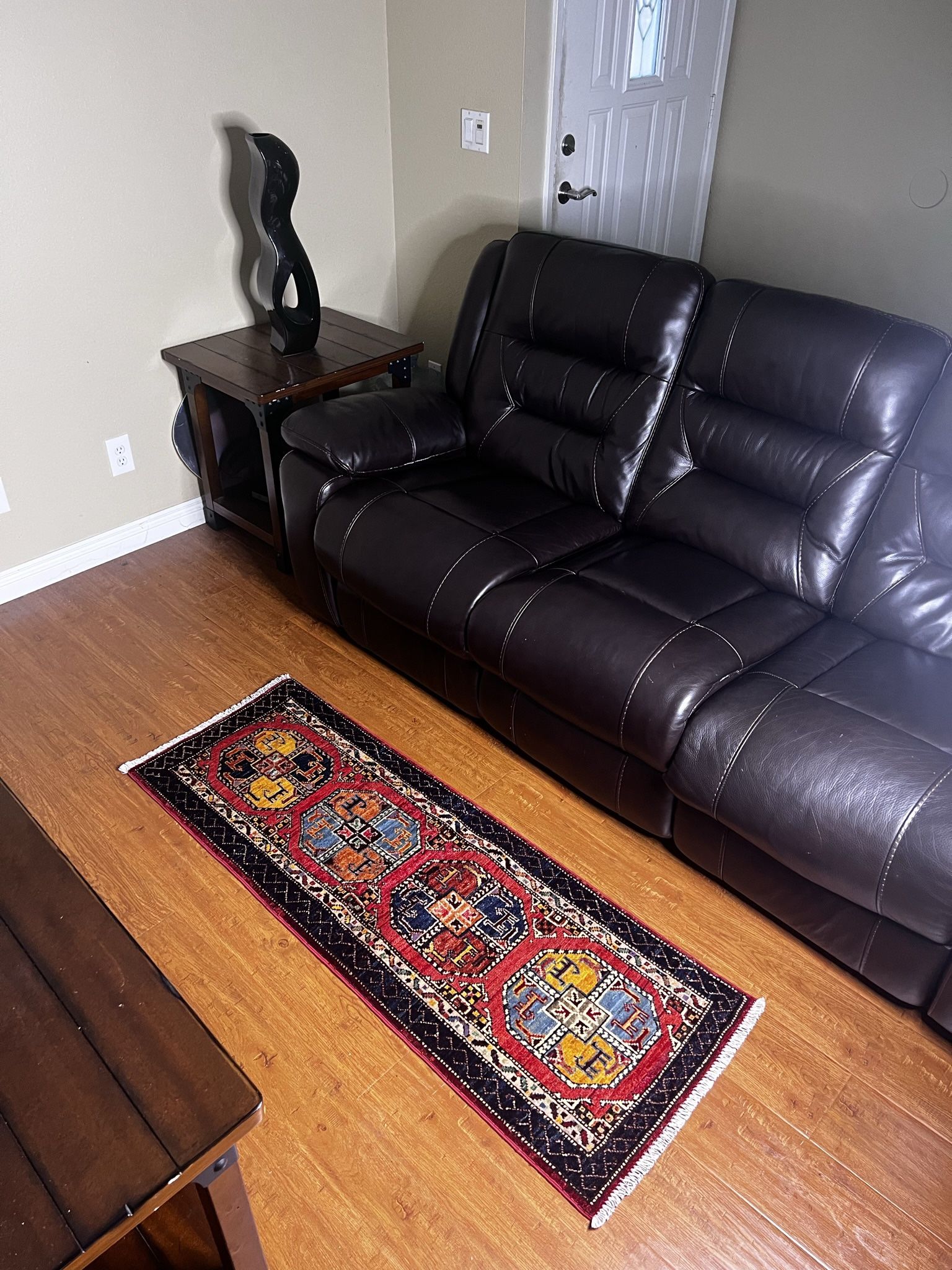 Leather Reclining Couch