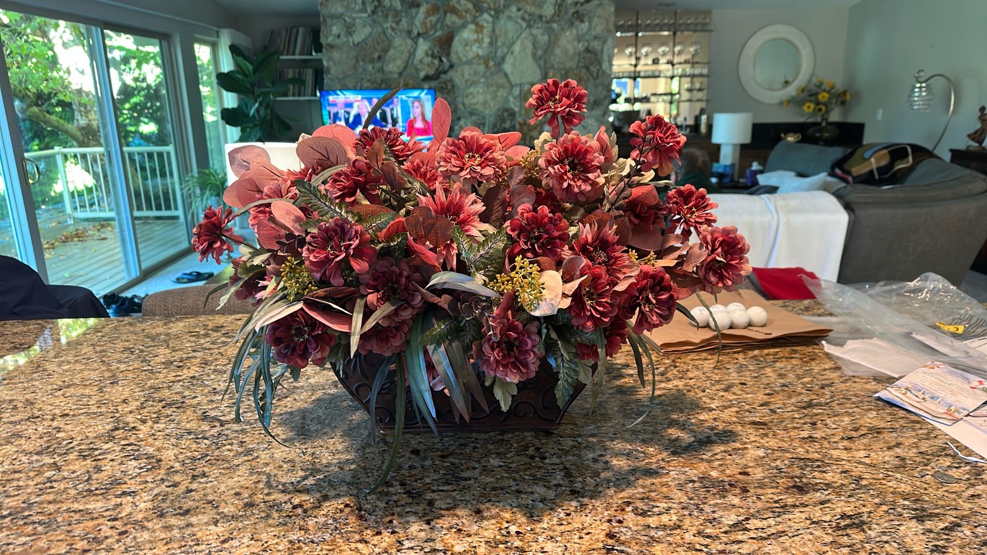 Silk flowers