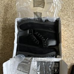 Black Suede Timberland boots