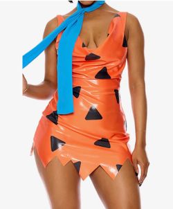 Forplay Women's Stone Age Cartoon Character Costume- small/med