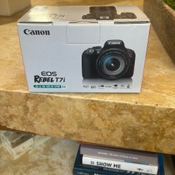 “Never Used Canon Rebel T7i + 18-135mm IS STM”