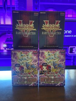 Yugioh Rarity Collection 5 / Battles of Legend Glorious Gallery Mini Boxes