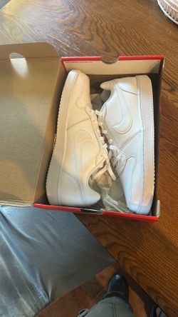 Nike White Ebernon Low New Size 13