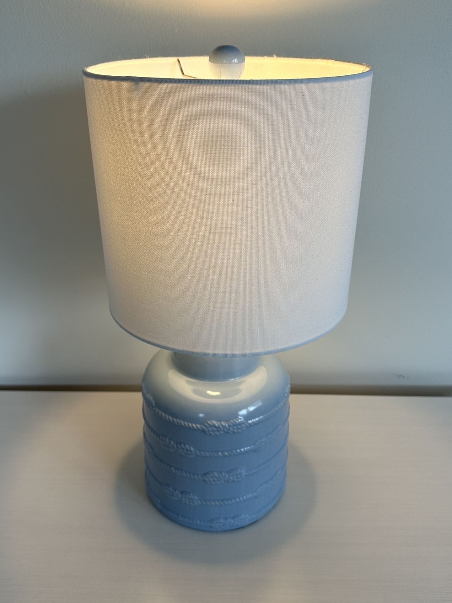 Blue Lamp From HomeGoods