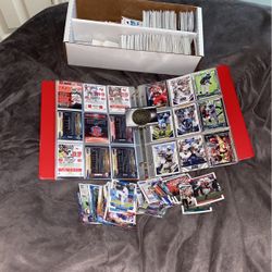 Christmas Baseball AND Football Collection Cards