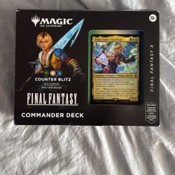 Sealed Counter Blitz Mtg FF Commander Deck