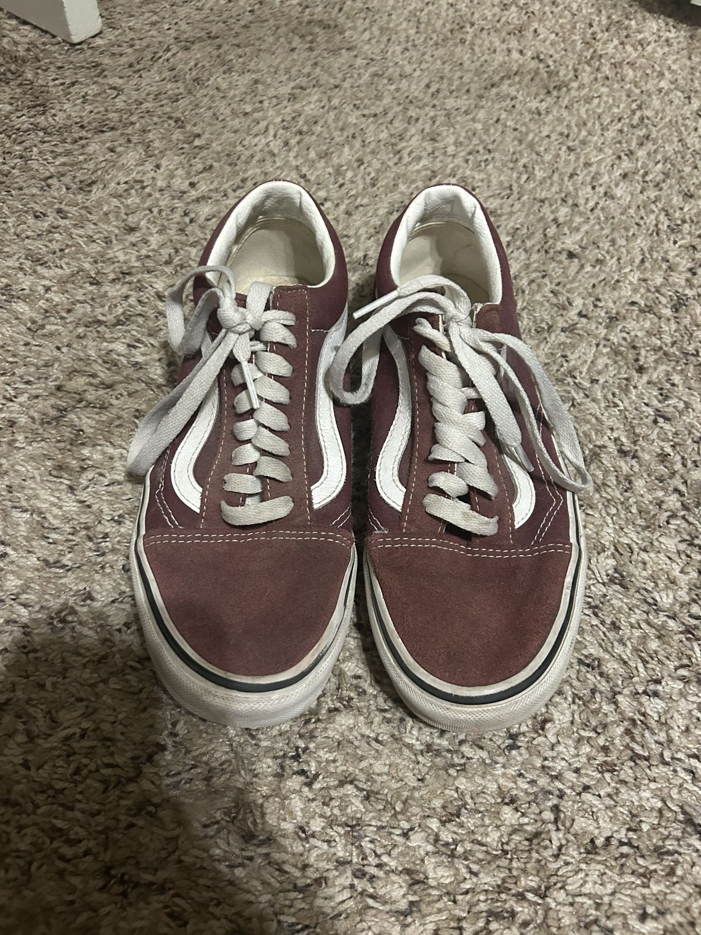 Maroon Vans Old Skool