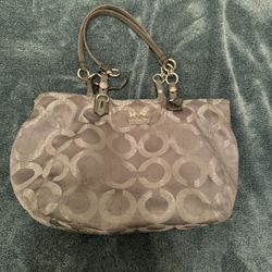 Used Coach Mid Size Purse 