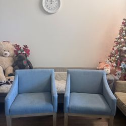 Restoration Hardware 2 armchairs