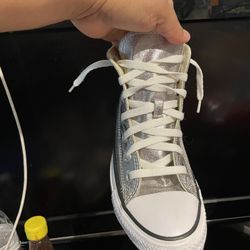 Converse Silver Size 7 W 5 Y 